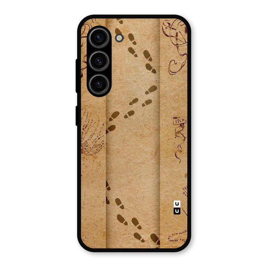 Footsteps Metal Back Case for Galaxy S23