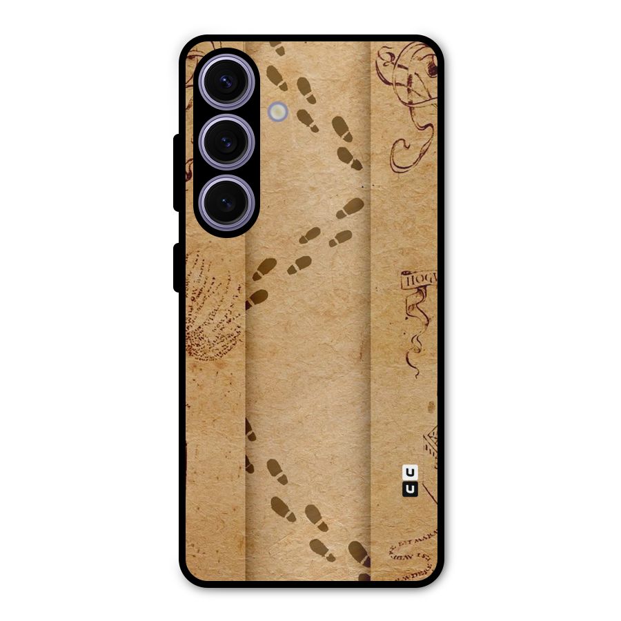 Footsteps Metal Back Case for Galaxy S24