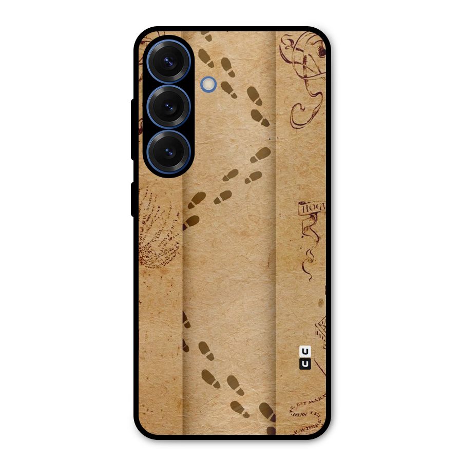 Footsteps Metal Back Case for Galaxy S25