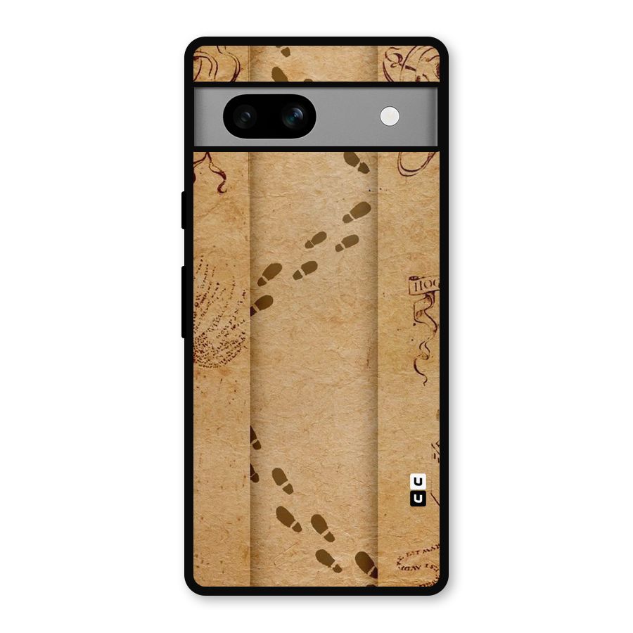 Footsteps Metal Back Case for Google Pixel 7a