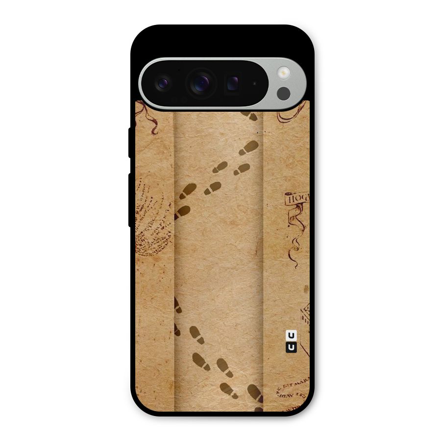 Footsteps Metal Back Case for Google Pixel 9 Pro XL