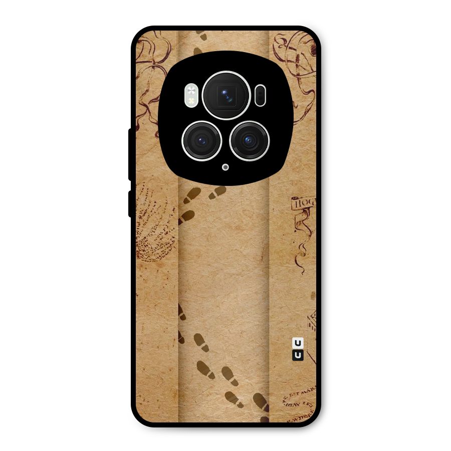 Footsteps Metal Back Case for Honor Magic6 Pro
