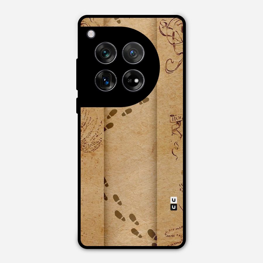 Footsteps Metal Back Case for OnePlus 12