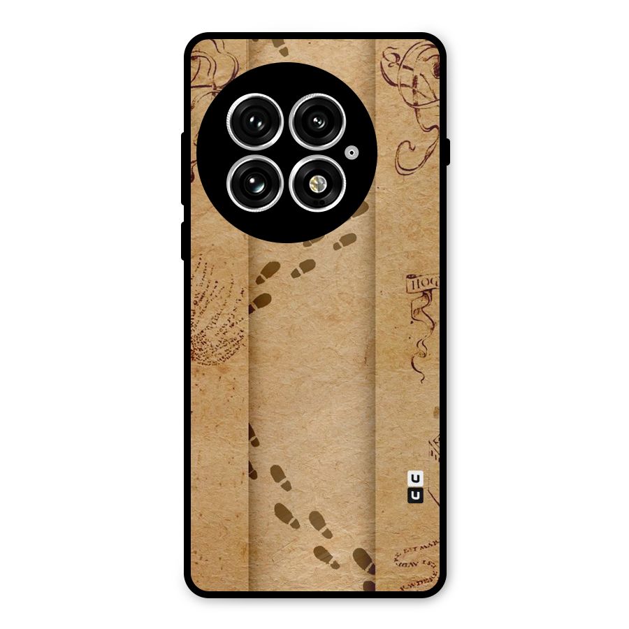 Footsteps Metal Back Case for OnePlus 13