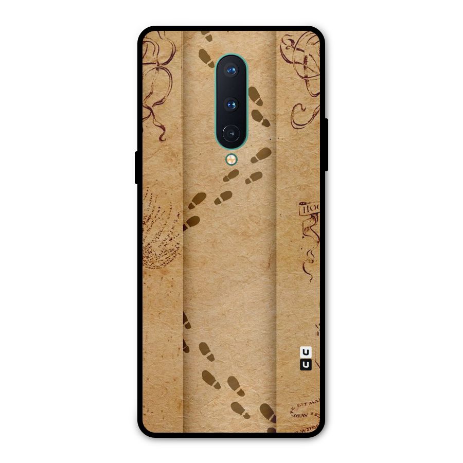 Footsteps Metal Back Case for OnePlus 8