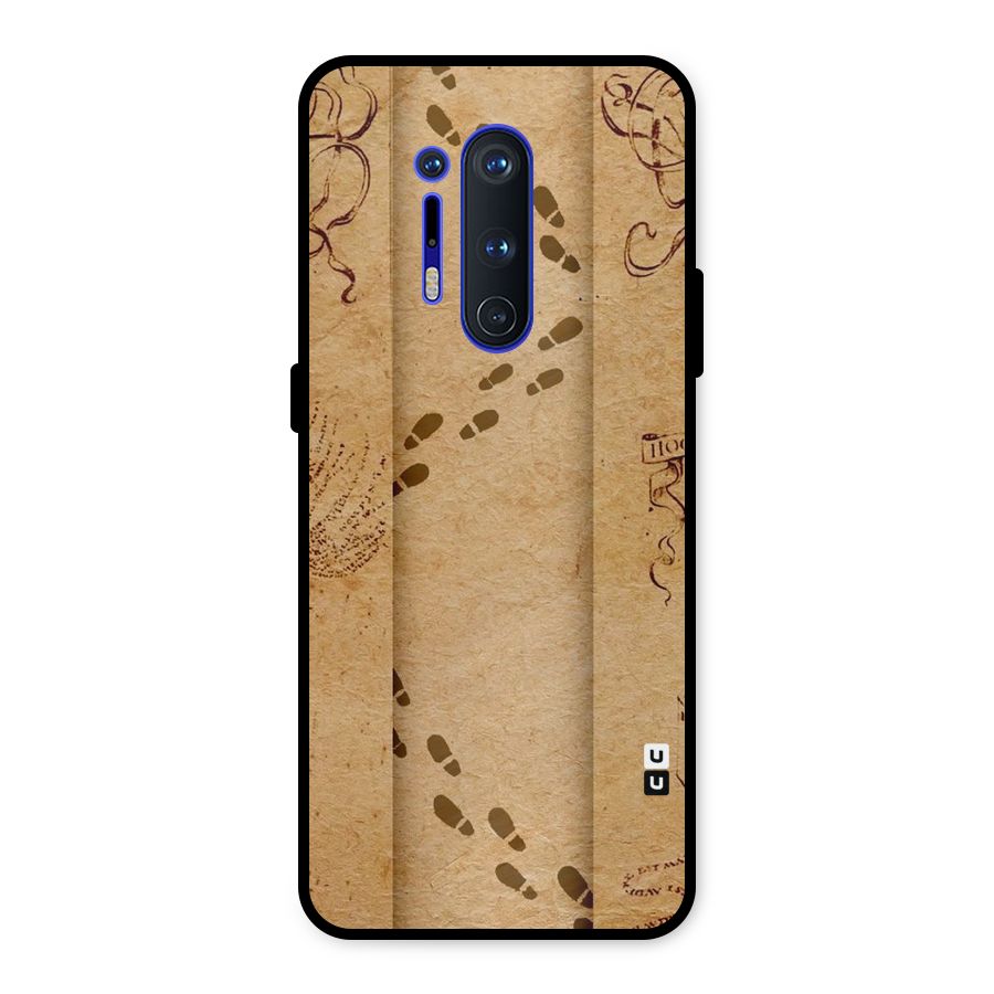 Footsteps Metal Back Case for OnePlus 8 Pro