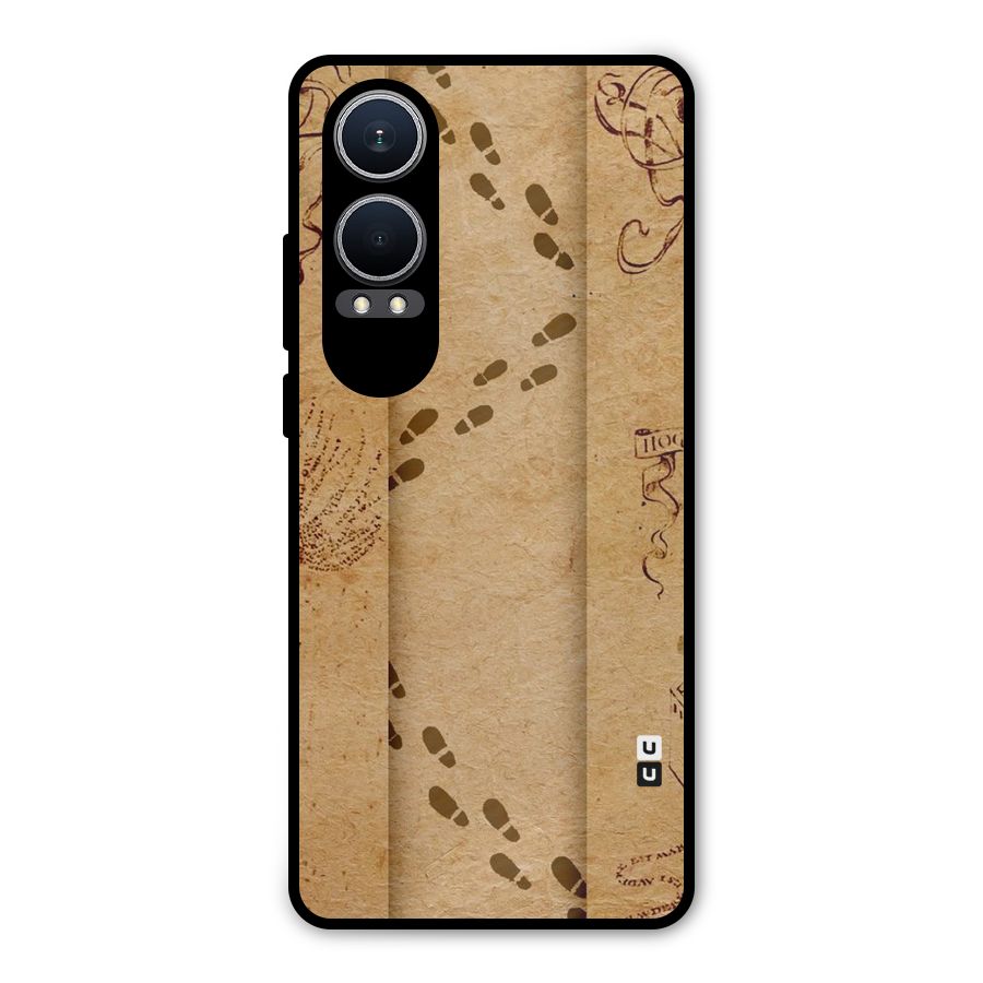 Footsteps Metal Back Case for OnePlus Nord CE4 Lite