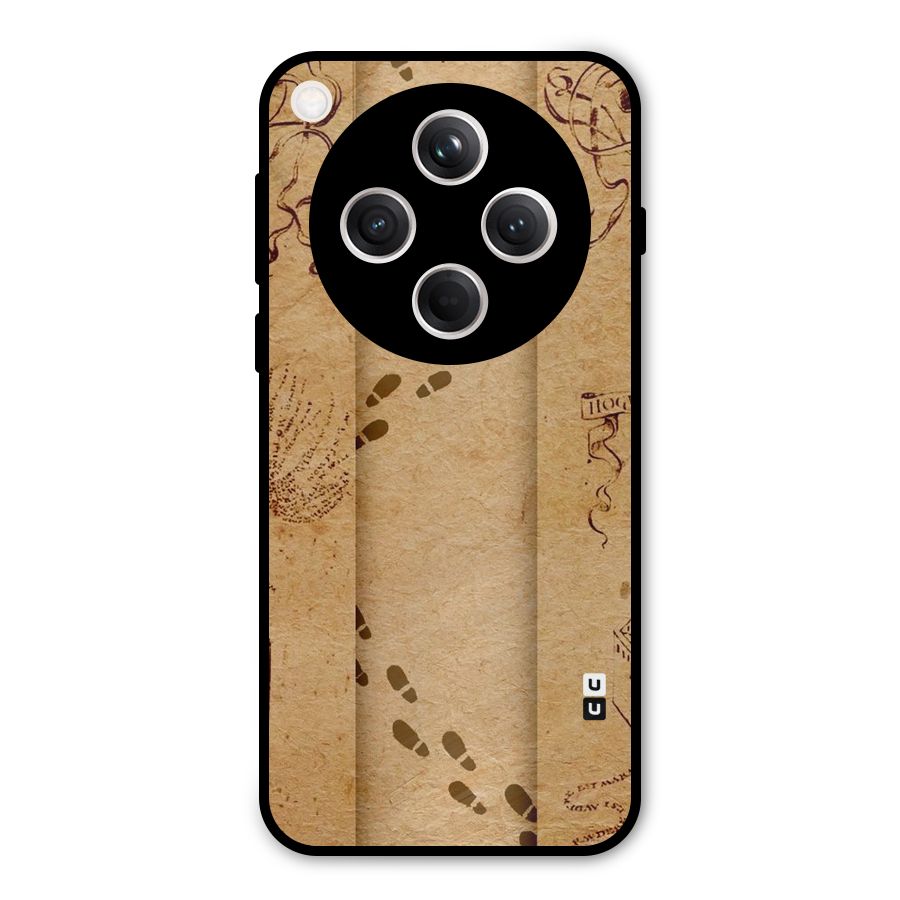 Footsteps Metal Back Case for Oppo Find X8