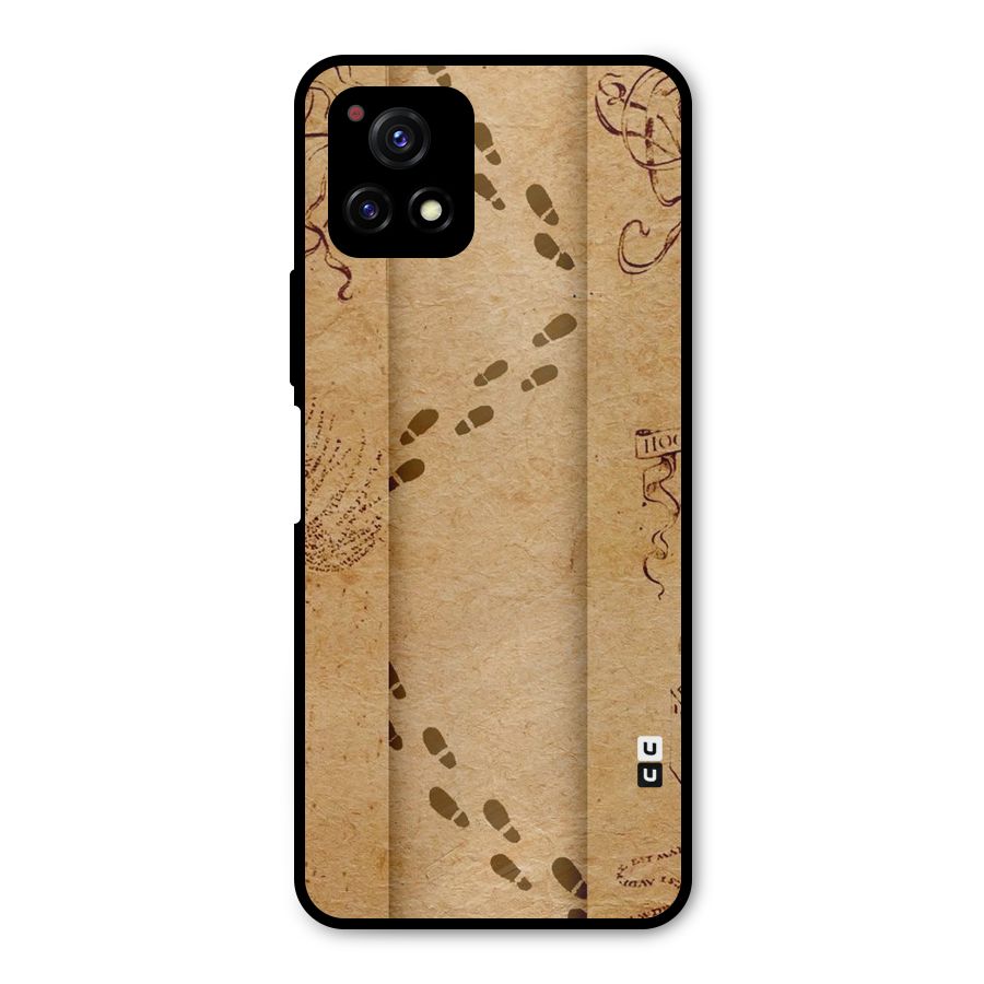 Footsteps Metal Back Case for Vivo Y72 5G