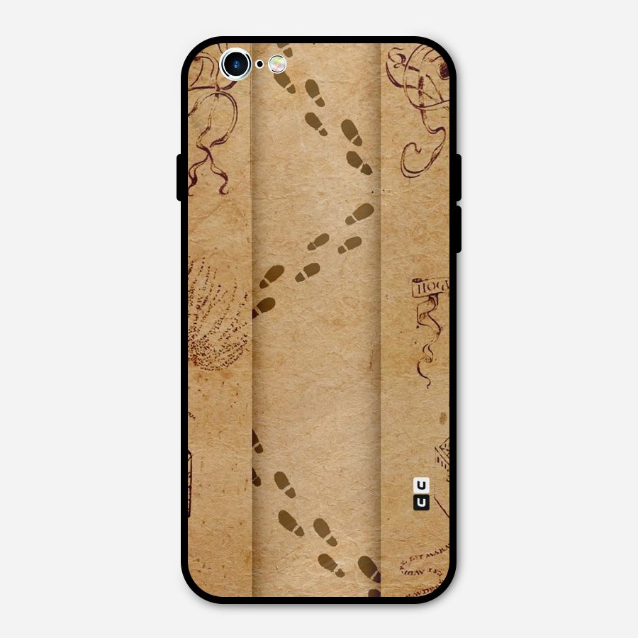 Footsteps Metal Back Case for iPhone 6 6s