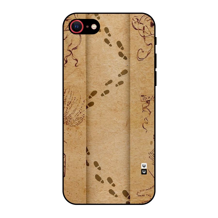Footsteps Metal Back Case for iPhone 7