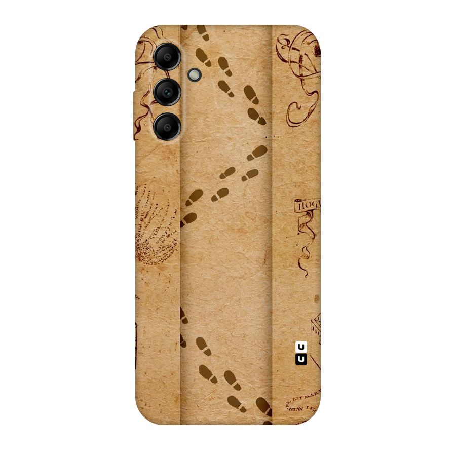Footsteps Original Polycarbonate Back Case for Galaxy A14 5G