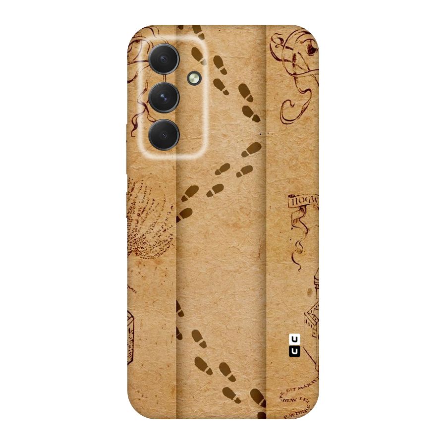 Footsteps Original Polycarbonate Back Case for Galaxy A54
