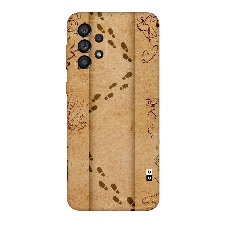Footsteps Original Polycarbonate Back Case for Galaxy A73 5G