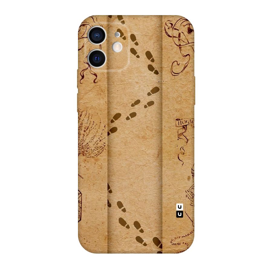 Footsteps Original Polycarbonate Back Case for iPhone 12