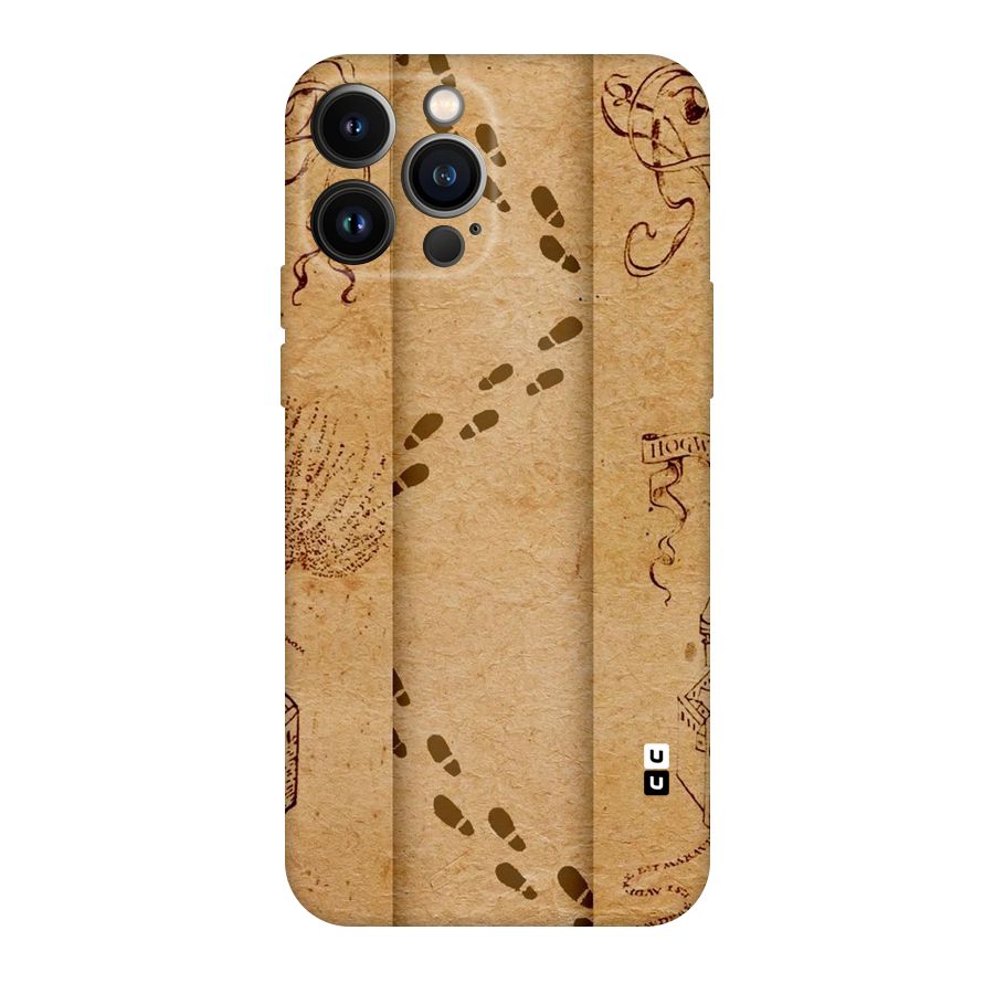 Footsteps Original Polycarbonate Back Case for iPhone 13 Pro Max