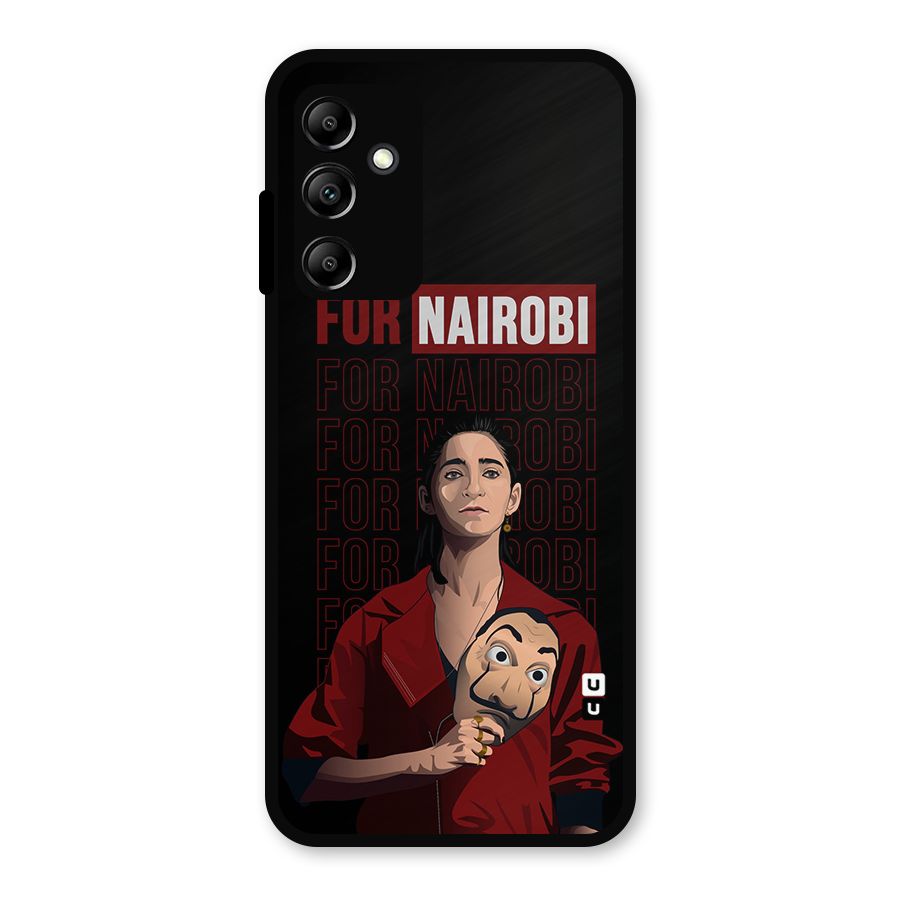 For Nairobi Money Heist Metal Back Case for Galaxy A14 5G