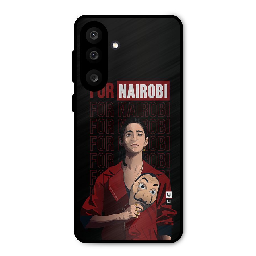 For Nairobi Money Heist Metal Back Case for Galaxy M56