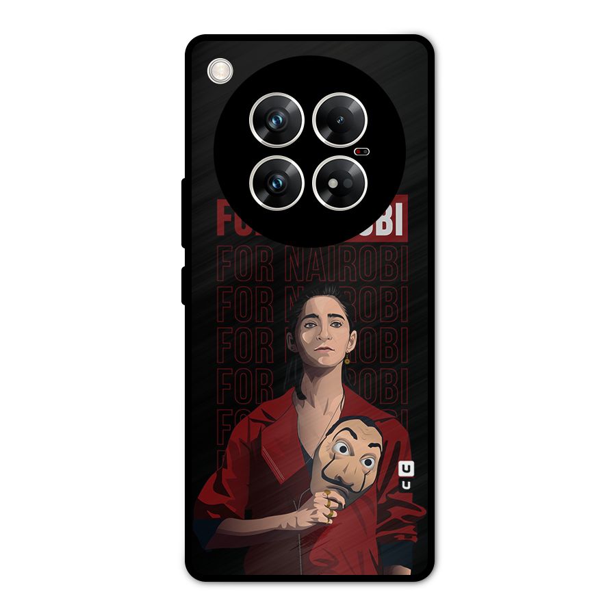 For Nairobi Money Heist Metal Back Case for Infinix Zero 40 5G