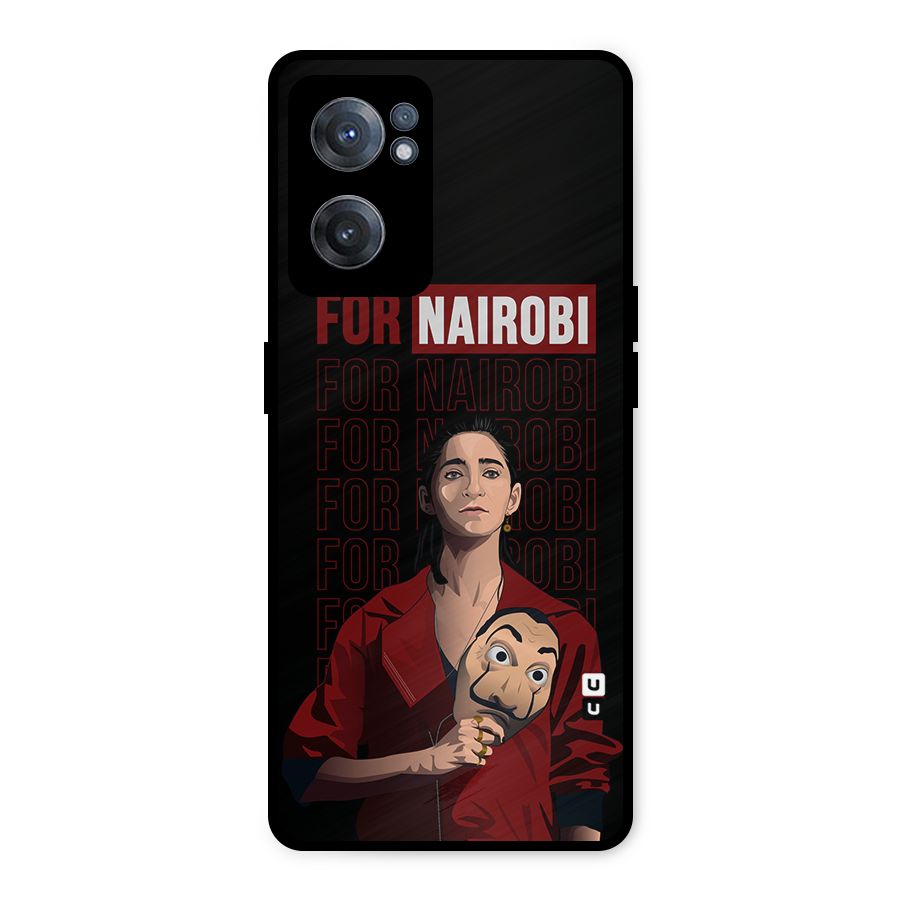For Nairobi Money Heist Metal Back Case for OnePlus Nord CE 2 5G