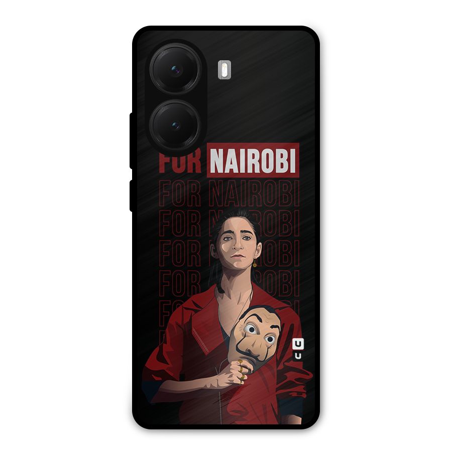 For Nairobi Money Heist Metal Back Case for Poco X7 Pro