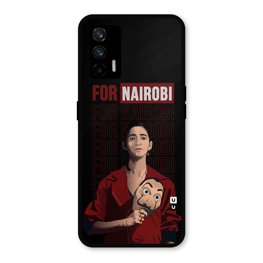 For Nairobi Money Heist Metal Back Case for Realme GT 5G