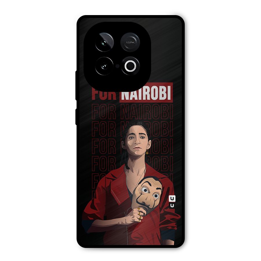 For Nairobi Money Heist Metal Back Case for iQOO Neo 10