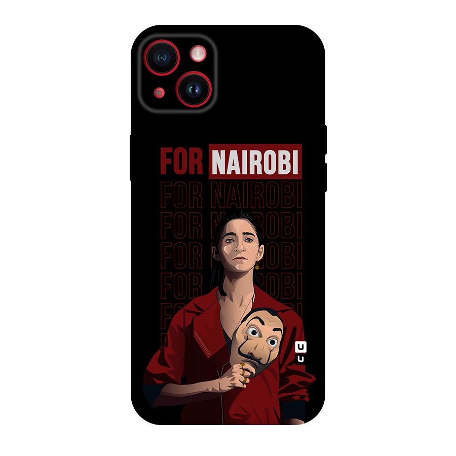 For Nairobi Money Heist Original Polycarbonate Back Case for iPhone 14 Plus