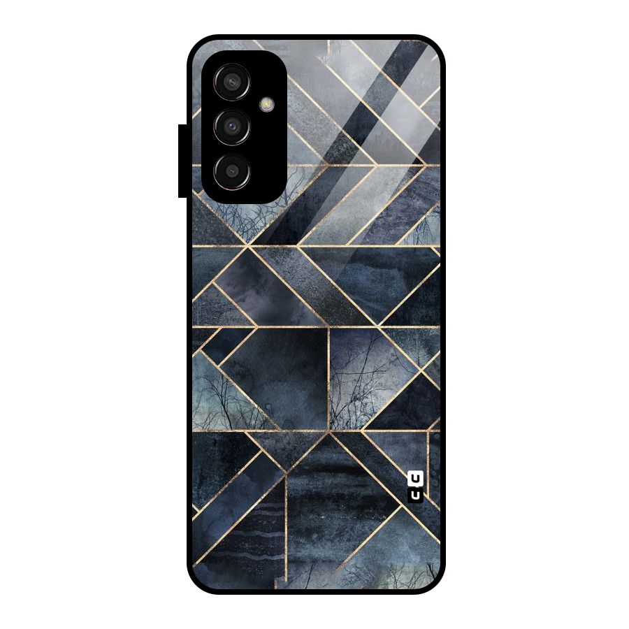Forest Abstract Lines Glass Back Case for Galaxy F13