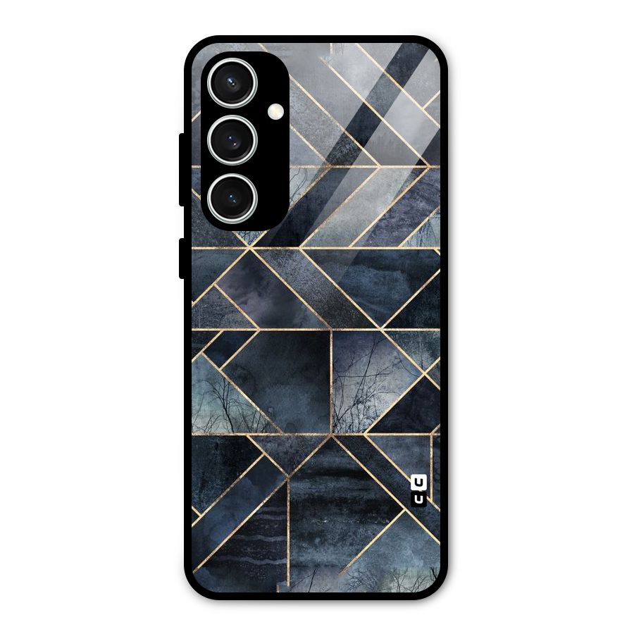Forest Abstract Lines Glass Back Case for Galaxy S23 FE