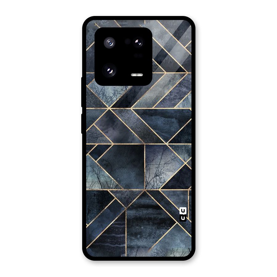 Forest Abstract Lines Glass Back Case for Xiaomi 13 Pro