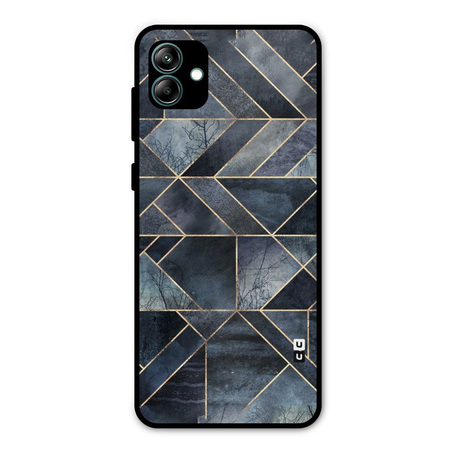 Forest Abstract Lines Metal Back Case for Galaxy A04