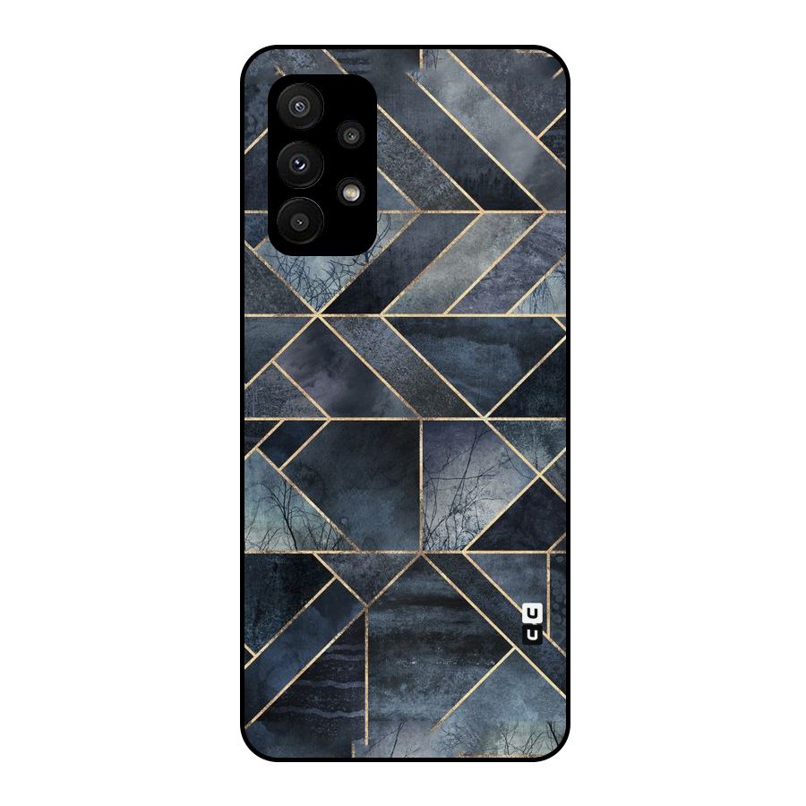 Forest Abstract Lines Metal Back Case for Galaxy A23