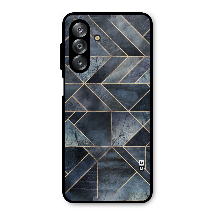 Forest Abstract Lines Metal Back Case for Galaxy A26