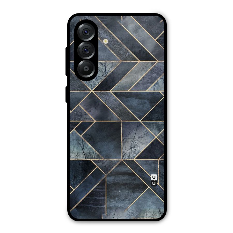Forest Abstract Lines Metal Back Case for Galaxy A36