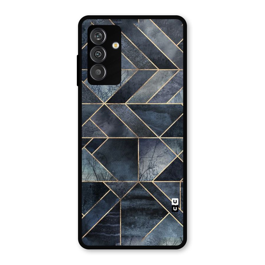 Forest Abstract Lines Metal Back Case for Galaxy F13