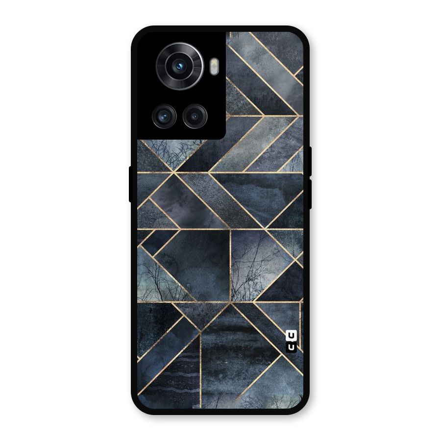 Forest Abstract Lines Metal Back Case for OnePlus 10R