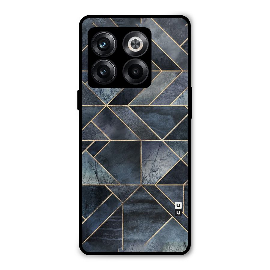 Forest Abstract Lines Metal Back Case for OnePlus 10T