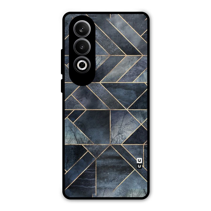 Forest Abstract Lines Metal Back Case for OnePlus Nord CE4