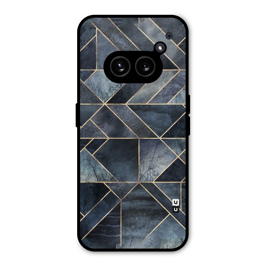Forest Abstract Lines Metal Back Case for Nothing Phone 2a