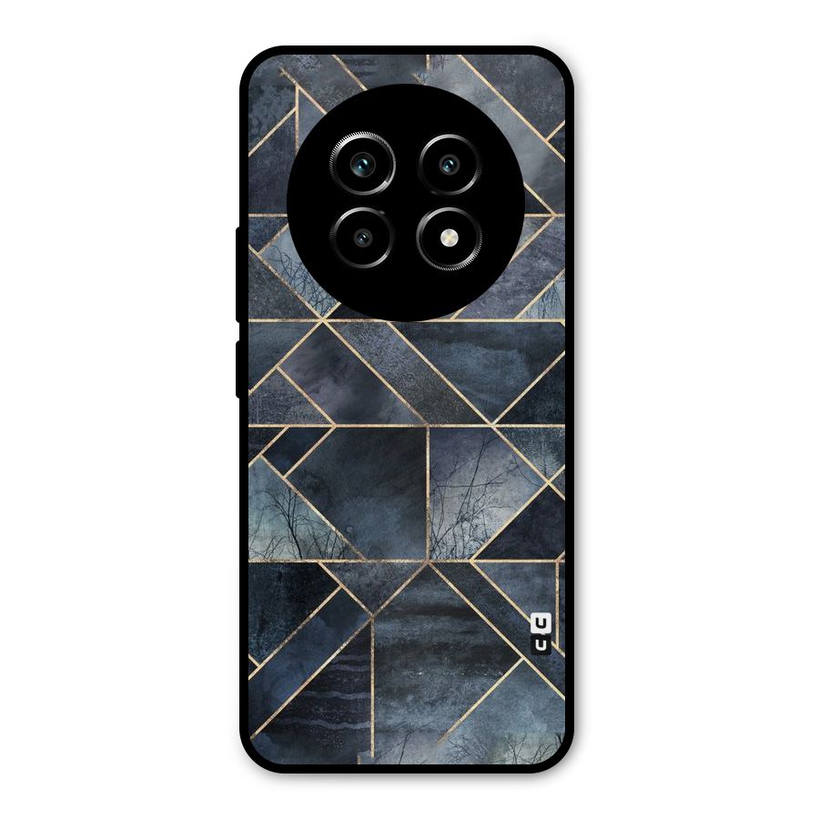 Forest Abstract Lines Metal Back Case for Realme 13 Pro