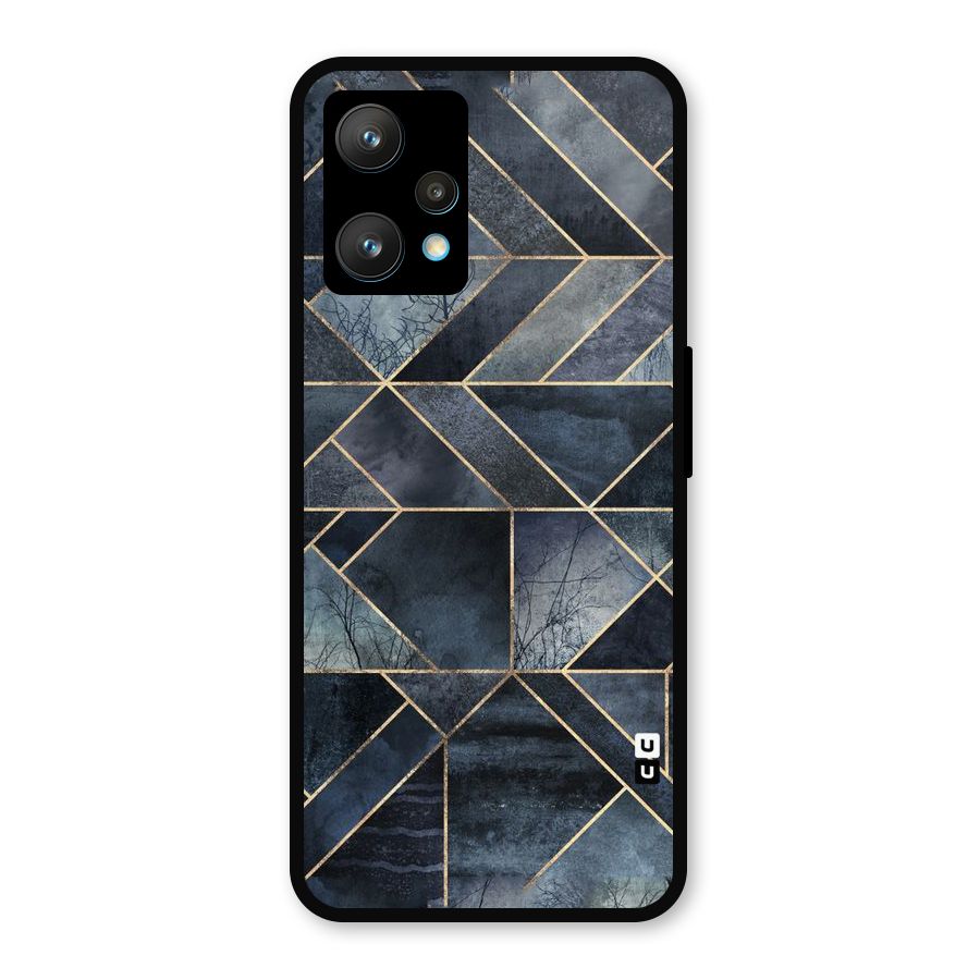 Forest Abstract Lines Metal Back Case for Realme 9 Pro Plus 5G