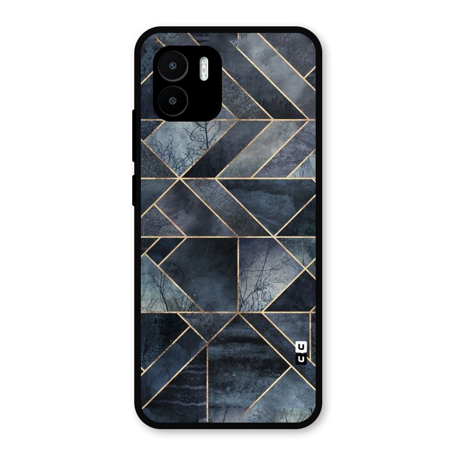 Forest Abstract Lines Metal Back Case for Redmi A2