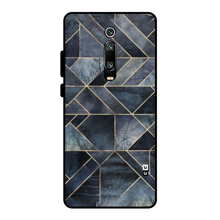 Forest Abstract Lines Metal Back Case for Redmi K20 Pro