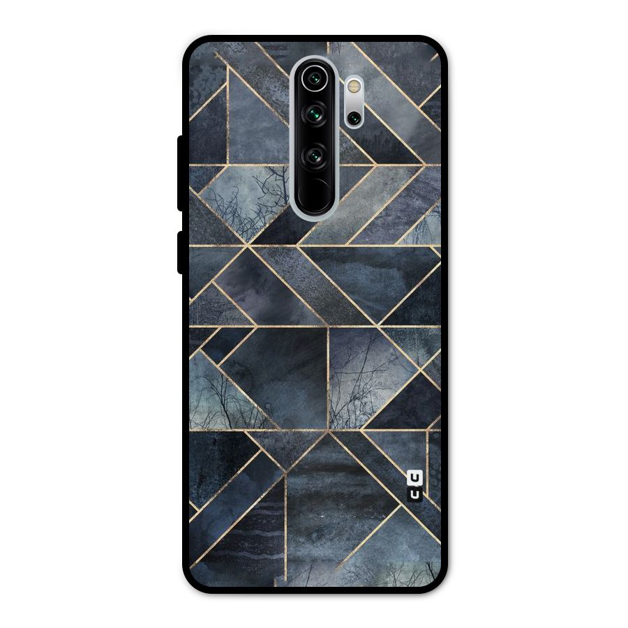 Forest Abstract Lines Metal Back Case for Redmi Note 8 Pro