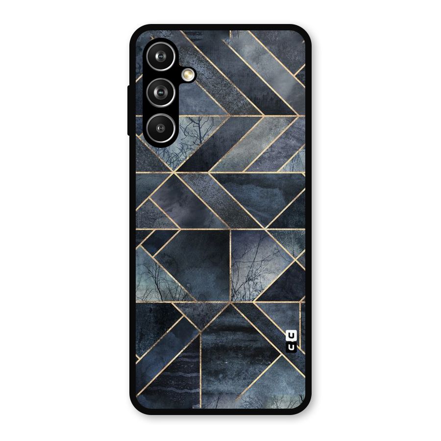 Forest Abstract Lines Metal Back Case for Samsung Galaxy M54