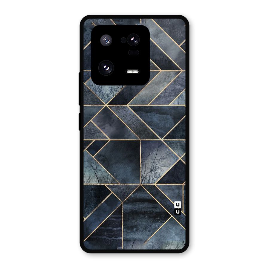 Forest Abstract Lines Metal Back Case for Xiaomi 13 Pro