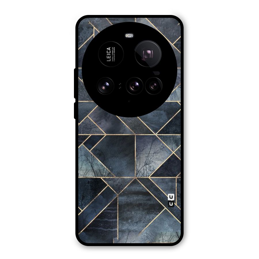 Forest Abstract Lines Metal Back Case for Xiaomi 15 Ultra