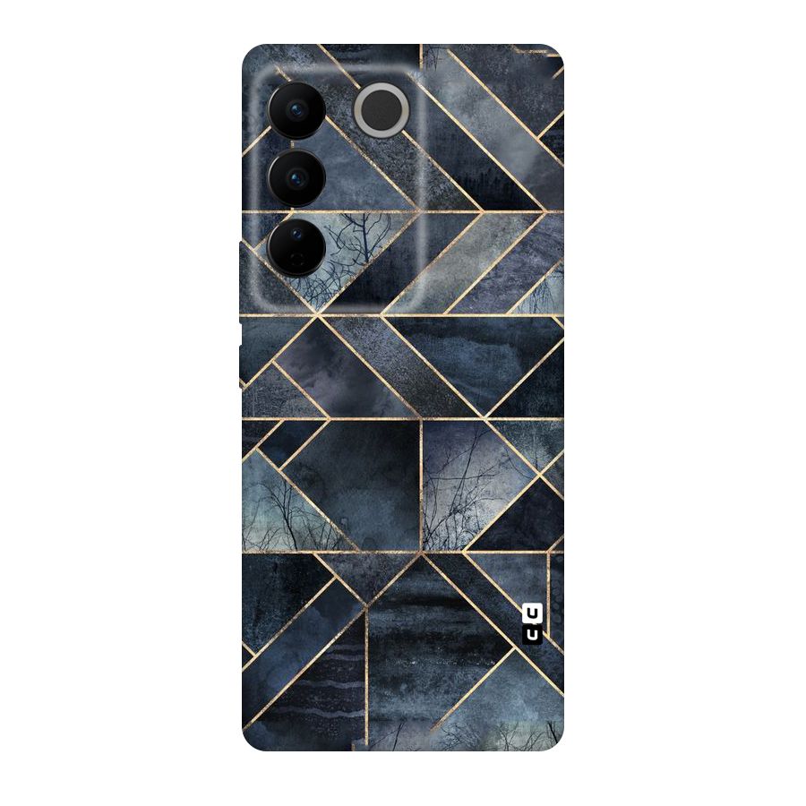 Forest Abstract Lines Original Polycarbonate Back Case for Vivo V27