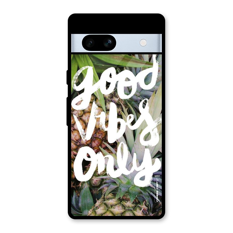 Forest Vibes Glass Back Case for Google Pixel 7a